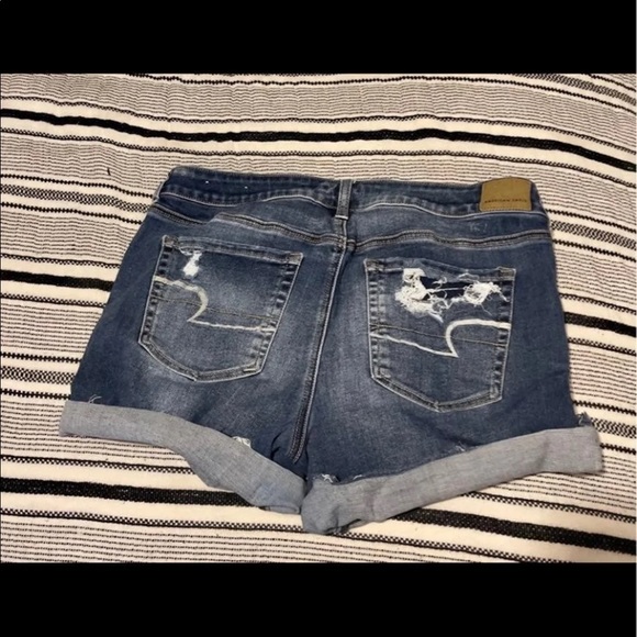 🔥Sold🔥 American Eagle Jean Shorts size 14 - Picture 2 of 6